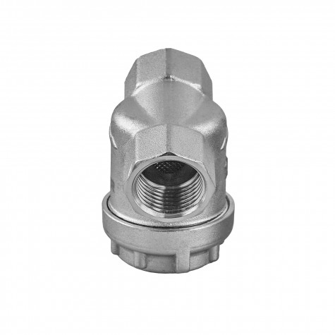 Фільтр грубої очистки Koer KR.F03-1/2.N - 1/2" універсальний нікельований (KR5471)