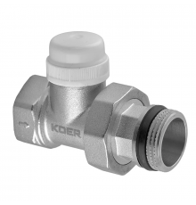 Кран термостатичний "антипротікання" прямий Koer KR.923-Gi - 1" (KR5638)