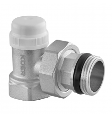 Кран термостатичний "антипротікання" кутовий Koer KR.921-Gi - 1" (KR5639)