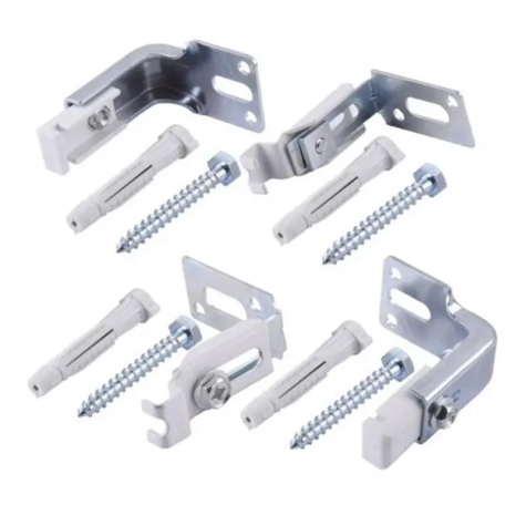 Комплект кронштейнів до стіни для сталевого панельного радіатора Koer SET-09 (KR5654)