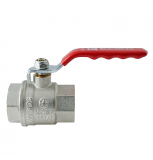 Кран кульовий ГГВ Koer Extreme KE.214-32 - 1 1/4" FF ручка "важіль" червона (KR5747)