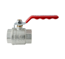 Кран кульовий ГГВ Koer Extreme KE.214-40 - 1 1/2" FF ручка "важіль" червона (KR5748)