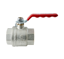 Кран кульовий ГГВ Koer Extreme KE.214-50 - 2" FF ручка "важіль" червона (KR5749)