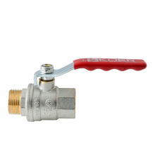 Кран кульовий ГШВ Koer Extreme KE.215-20 - 3/4" FM ручка "важіль" червона (KR5751)