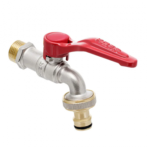 Кран поливу Koer KR.247 - 1/2" з конектором для швидкого підключення (KR5777)