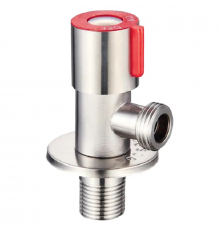 Кран для підкл. сантехприборів Zerix LR70507H червоний (нерж. сталь) (LL1498)