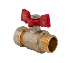 Кран кульовий KOER KR.351 - 20x3/4М WING (LL1790)