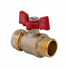 Кран кульовий KOER KR.351 - 20x3/4М WING (LL1790)