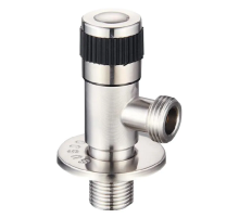 Кран для підключення сантехприладів MIXXUS VAL-04-1/2x1/2 з нерж. сталі SUS304 (MI6026)