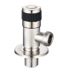 Кран для підключення сантехприладів MIXXUS VAL-04-1/2x1/2 з нерж. сталі SUS304 (MI6026)