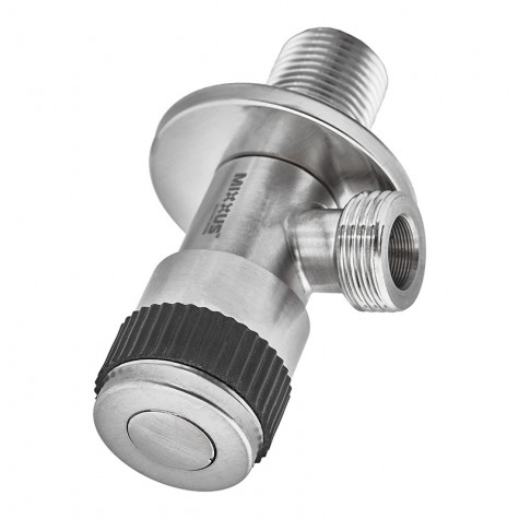 Кран для подключения сантехприборов MIXXUS VAL-04-1/2x1/2 с нерж. стали SUS304 (MI6026) Кран для подключения сантехприборов MIXXUS VAL-04-1/2x1/2 с нерж. стали SUS304 (MI6026)