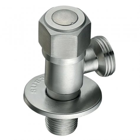 Кран для підключення сантехприладів Mixxus VAL-07-1/2x3/4 з нерж.ст.SUS304 (УПАКОВКА БЛІСТЕР) (MI60