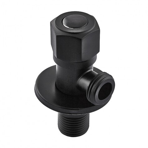 Кран для подключения сантехприборов Mixxus VAL-06-1/2x1/2 Black с нерж.ст.SUS304(черный) (MI6058) Кран для подключения сантехприборов Mixxus VAL-06-1/2x1/2 Black с нерж.ст.SUS304(черный) (MI6058)