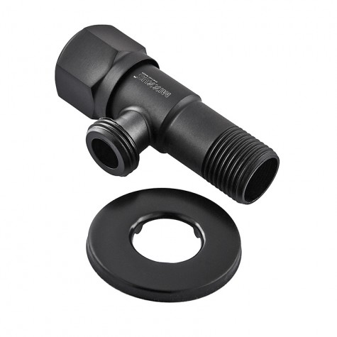 Кран для подключения сантехприборов Mixxus VAL-06-1/2x1/2 Black с нерж.ст.SUS304(черный) (MI6058) Кран для подключения сантехприборов Mixxus VAL-06-1/2x1/2 Black с нерж.ст.SUS304(черный) (MI6058)