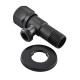Кран для подключения сантехприборов Mixxus VAL-06-1/2x1/2 Black с нерж.ст.SUS304(черный) (MI6058)