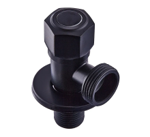 Кран для підключення сантехприладів Mixxus VAL-07-1/2x3/4 Black (MI6059)