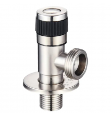 Кран для підключення сантехприладів MIXXUS VAL-05-1/2x3/4 з нерж. сталі (MI6162)