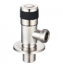 Кран для підключення сантехприладів з нерж. сталі SUS304 MIXXUS VAL-04-1/2x1/2 (MI6534)