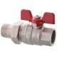 Кран із американкою прямий Roho R105-050 - 1/2" (RO0086)
