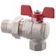 Кран с американкой Roho R106-075 – 3/4" угловой (RO0090)