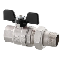 Кран с американкой Roho R105-075B – 3/4" прямой (RO0111)