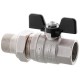 Кран с американкой Roho R105-075B – 3/4" прямой (RO0111)