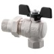 Кран с американкой Roho R106-075B – 3/4" угловой (RO0114)