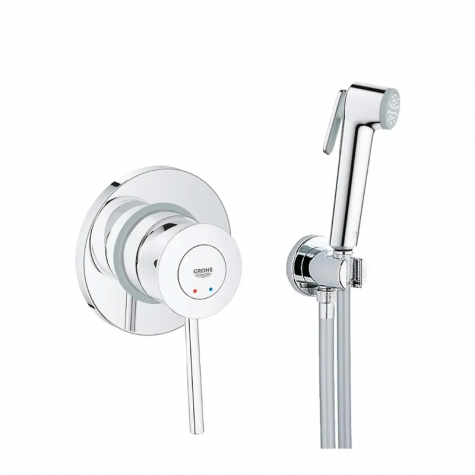 Комплект для гігієнічного душу Grohe BauClassic New з Tempesta-F (UA11104802)