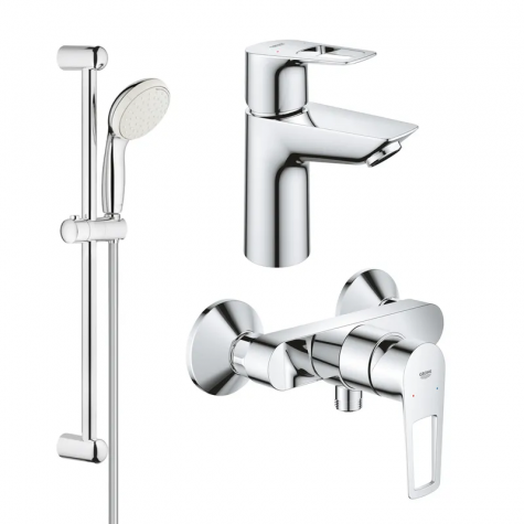 Комплект змішувачів для ванної кімнати Grohe BauLoop New (UA123220S0)