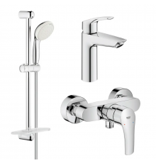 Комплект змішувачів для ванної кімнати Grohe Eurosmart New (UA123244M0)