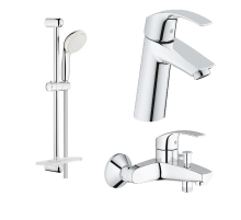 Комплект змішувачів для ванної кімнати Grohe Eurosmart New (UA123246M0)