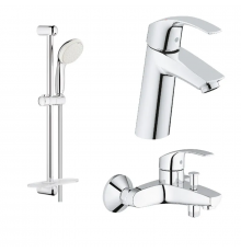 Комплект змішувачів для ванної кімнати Grohe Eurosmart New (UA123246M0)