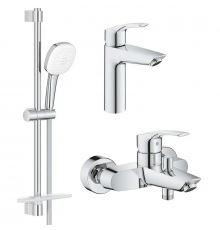 Набiр змiшувачiв 3 в 1 для ванни Grohe Eurosmart (UA123246M3)