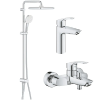 Набiр змiшувачiв 3 в 1 для ванни Grohe Eurosmart (UA123246R1)