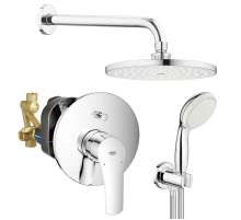 Душова система прихованого монтажу зі змішувачем Grohe Eurosmart New (UA25183004)