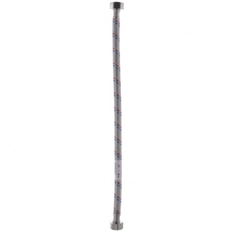 Гнучкий шланг для підключення води гайка 1/2'' - гайка 1/2'' (40 см) Zerix (ZX1550) Гнучкий шланг для підключення води гайка 1/2'' - гайка 1/2'' (40 см) Zerix (ZX1550)