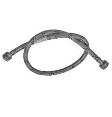 Гнучкий шланг для підключення води гайка 1/2'' - гайка 1/2'' (180 см) Zerix (ZX1557)