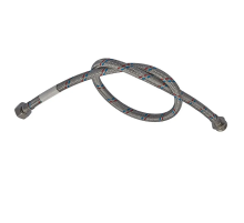 Гнучкий шланг для підключення води гайка 1/2'' - Штуцер 1/2'' (40 см) Zerix (ZX1561)