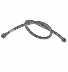 Гнучкий шланг для підключення води гайка 1/2'' - Штуцер 1/2'' (40 см) Zerix (ZX1561)