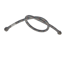 Гибкий шланг для подключения воды гайка 1/2'' - Штуцер 1/2'' (50 см) Zerix (ZX1562)