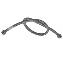 Гнучкий шланг для підключення води гайка 1/2'' - Штуцер 1/2'' (60 см) Zerix (ZX1563)