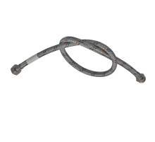 Гнучкий шланг для підключення води гайка 1/2'' - Штуцер 1/2'' (150 см) Zerix (ZX1567)