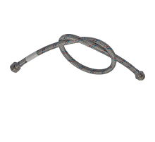 Гибкий шланг для подключения воды гайка 1/2'' - Штуцер 1/2'' (180 см) Zerix (ZX1568)