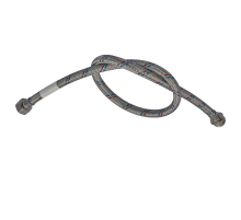 Гибкий шланг для подключения воды гайка 1/2'' - Штуцер 1/2'' (200 см) Zerix (ZX1569)