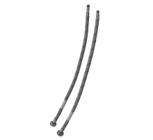 Гнучкі шланги для змішувача гайка 1/2'' - Штуцер M10 (80 см) 2 шт Zerix (ZX1575)