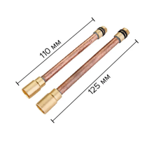 Комплект удлинителей подвода смесителя (2 шт) Zerix LRH401 (ZX2641)