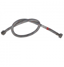 Гибкий шланг для подключения воды гайка 1/2'' - гайка 1/2'' (30 см) (силик. оболочка) Zerix (ZX300