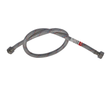 Гибкий шланг для подключения воды гайка 1/2'' - гайка 1/2'' (120 см) (силик. оболочка) Zerix (ZX30