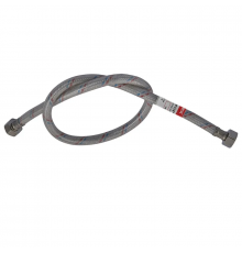 Гибкий шланг для подключения воды гайка 1/2'' - гайка 1/2'' (150 см) (силик. оболочка) Zerix (ZX30