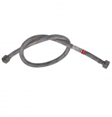 Гнучкий шланг для підключення води гайка 1/2'' - гайка 1/2'' (180 см) (силик. оболонка) Zerix (ZX30